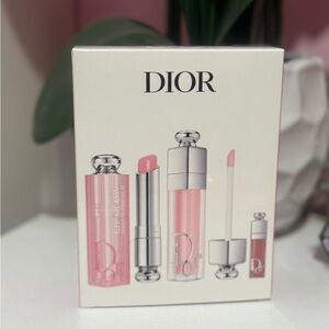 Dior Lip Glow and Gloss Set - Soft Pink
